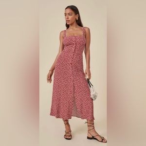 Reformation Virgil Dress Kendie Size 2 - Excellent Condition